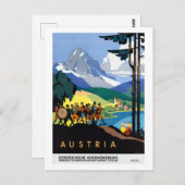 オーストリアパレード – オーストリア ポストカード (正面/裏面)