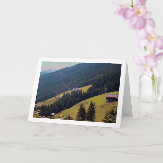 オーストリアヒルズランドスケープ カード (蘭)