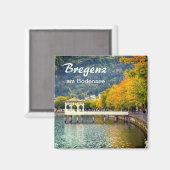 オーストリアブレゲンツアムボーデンゼインザオータム土産 マグネット (正面/裏面)