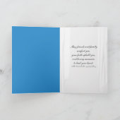 オーストリアマウンテンウィンドウ悔やみや弔慰 カード (内部)