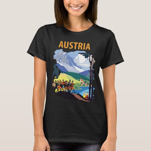 オーストリアミュージックオーケストラ Tシャツ (正面)