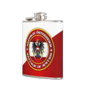 オーストリアメダリオン フラスク (左)