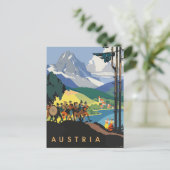 オーストリアヨーロッパヴィンテージ旅行はがき ポストカード (スタンド正面)