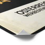 オーストリアヴィンテージ旅行ポスター広告レトロプリント ポスター (角)