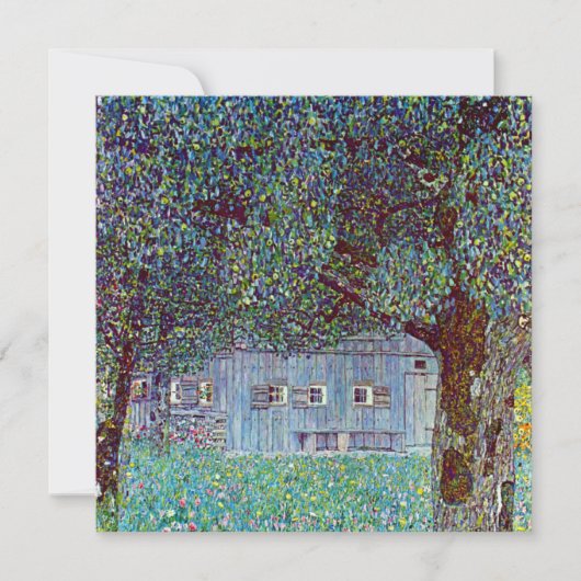 オーストリア上州の農家(Gustav Klimt作) (正面)