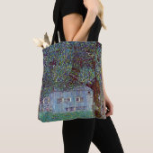 オーストリア上州の農家(Gustav Klimt作) トートバッグ (クローズアップ)