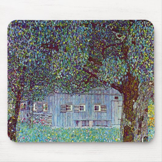 オーストリア上州の農家（Gustav Klimt） マウスパッド (正面)
