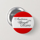 オーストリア人は直立した市民です 缶バッジ (正面&裏面)