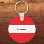 オーストリア共和国，ウィーンのキーチェーン キーホルダー (正面)