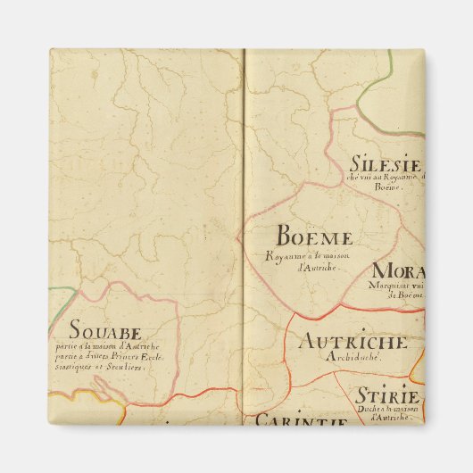 オーストリア及びチェコ マグネット (正面)