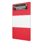 オーストリア国旗が付いたミニクリップボード ミニクリップボード (アングル2)