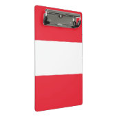 オーストリア国旗が付いたミニクリップボード ミニクリップボード (アングル)