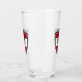 オーストリア国旗のコートを着た武器 タンブラーグラス (左)