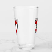 オーストリア国旗のコートを着た武器 タンブラーグラス (右)