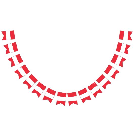 オーストリア国旗のバナー バンティングフラッグ (全)