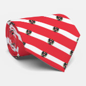 オーストリア国旗のパタン ネクタイ (ロール)