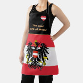 オーストリア国旗の味/料理 エプロン (インサイチュ)