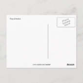 オーストリア国旗の木 ポストカード (裏面)