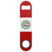 オーストリア国旗の紋章 スピード栓抜き (裏面)