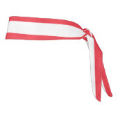 オーストリア国旗の赤い白の紋章 タイヘッドバンド (回転90)