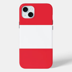 オーストリア国旗のApple iPhone 15 Plusケース Miniケース