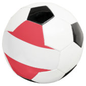 オーストリア国旗を持つ愛国的なサッカーボール サッカーボール (3/4)