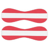 オーストリア国旗を持つ愛国的なソフトボール ソフトボール (パネル)