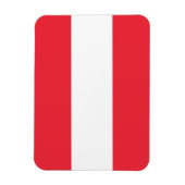 オーストリア国旗を持つ愛国的な柔軟な磁石 マグネット (縦)