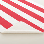 オーストリア国旗を持つ愛国的シェルパ毛布 シェルパブランケット (3/4)