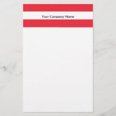 オーストリア国旗を持つ文房具 便箋 (正面)