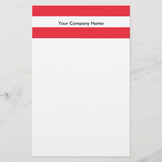 オーストリア国旗を持つ文房具 便箋 (正面)