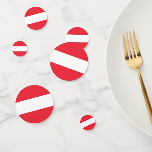 オーストリア国旗を持つ表紙吹雪 コンフェッティ (グループ)