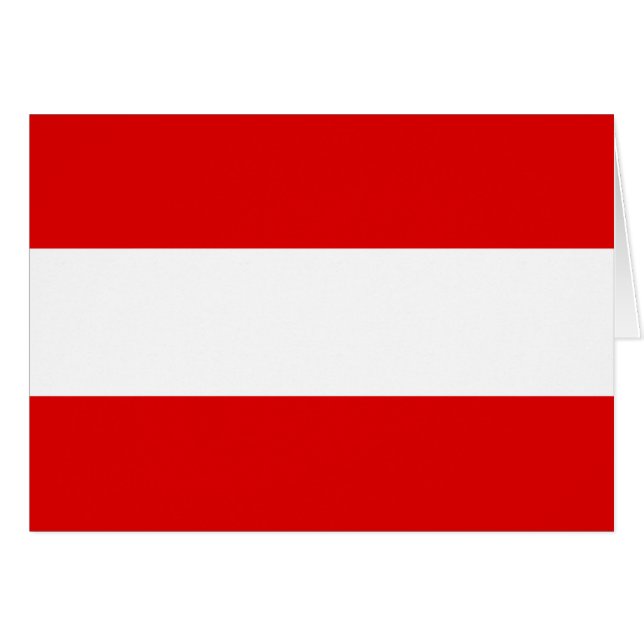 オーストリア国旗 (正面横)