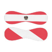 オーストリア国旗&オーストリアスポーツ/野球ボール 野球ボール (パネル)