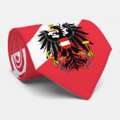 オーストリア国旗&オーストリア旅行,ビジネス/スポーツ ネクタイ (ロール)