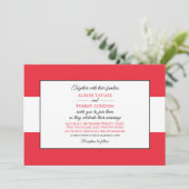 オーストリア国旗、オーストリ結婚ア国旗 招待状 (スタンド正面)