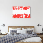 オーストリア国旗 キャンバスプリント (インサイチュ (寝室))