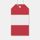 オーストリア国旗 ギフトタグ (裏面)