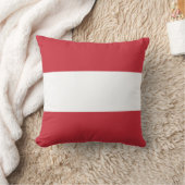 オーストリア国旗 クッション (ブランケット)