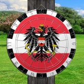 オーストリア国旗、ゲーム盤、オーストリア国旗 ダーツボード