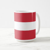 オーストリア国旗 コーヒーマグカップ (正面右)
