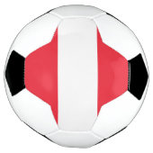 オーストリア国旗 サッカーボール (回転)