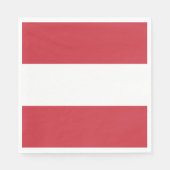 オーストリア国旗 スタンダードランチョンナプキン (正面)