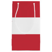 オーストリア国旗 スモールペーパーバッグ (正面)