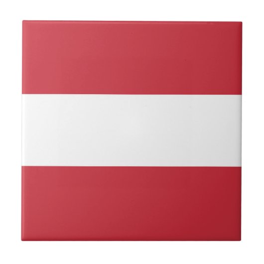 オーストリア国旗 タイル (正面)