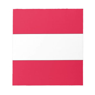 オーストリア国旗 ノートパッド