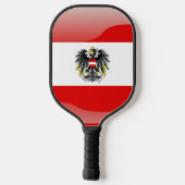 オーストリア国旗 ピックルボールラケット (裏面)