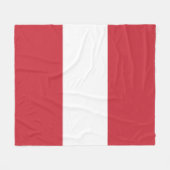 オーストリア国旗 フリースブランケット (正面(横))