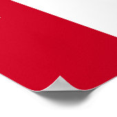 オーストリア国旗 ポスター (角)