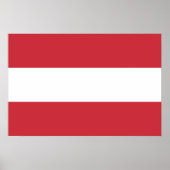 オーストリア国旗 ポスター (正面)